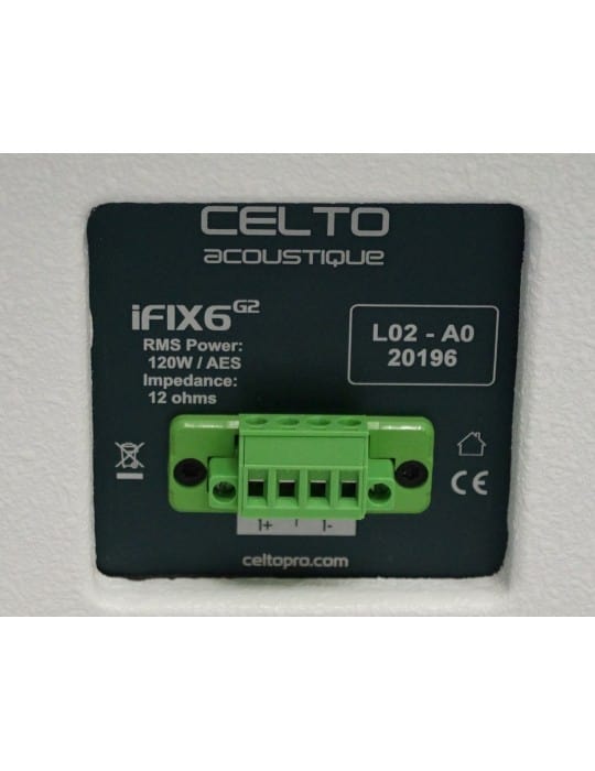 IFIX 6 G2 WHITE Celto Acoustique - 3