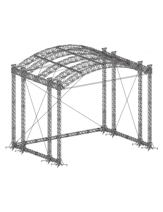 GIANT ARC ROOF PLAN